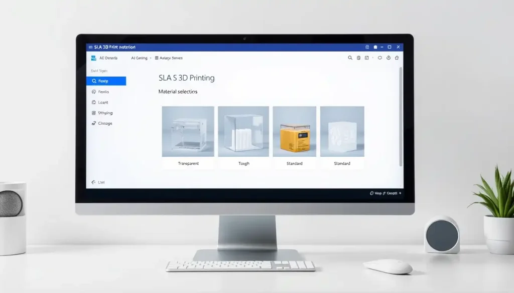 سفارش آنلاین پرینت سه بعدی SLA-3dbama