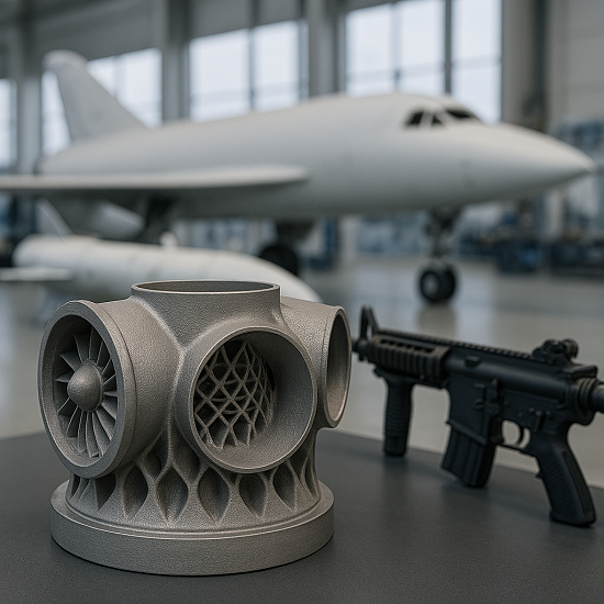 چاپ سهبعدی در صنایع هوافضا و دفاعی