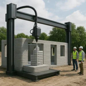 چاپ سهبعدی در ساخت سازههای واقعی