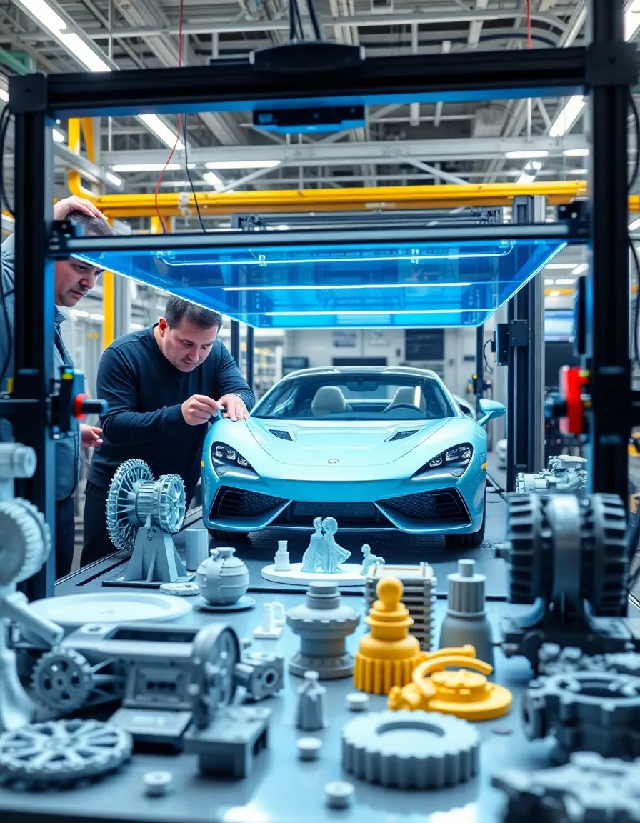 نقش چاپ سه‌بعدی در صنعت خودروسازی؛ تحول در طراحی و تولید قطعات