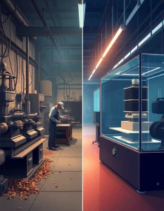 مقایسه چاپ سهبعدی با روشهای سنتی- 3dbama