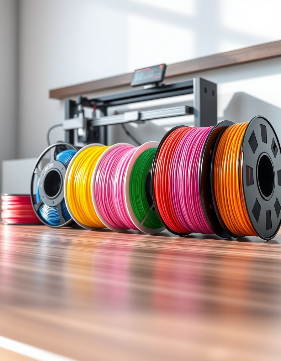 راهنمای انتخاب بهترین فیلامنت برای چاپ سه‌بعدی: PLA، ABS یا PETG؟