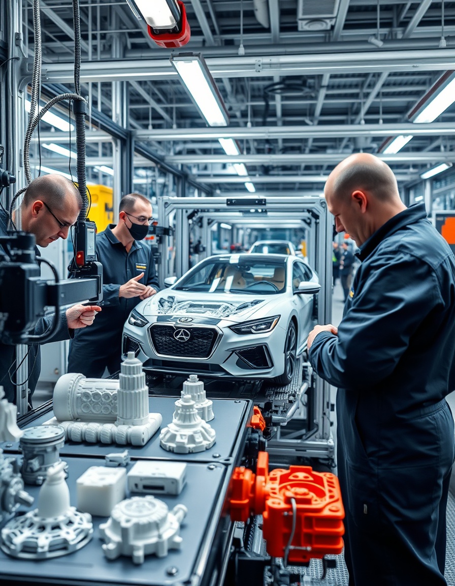 آینده چاپ سهبعدی در خودروسازی