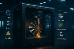 چالشهای فنی چاپ سهبعدی در صنایع سنگین- 3dbama