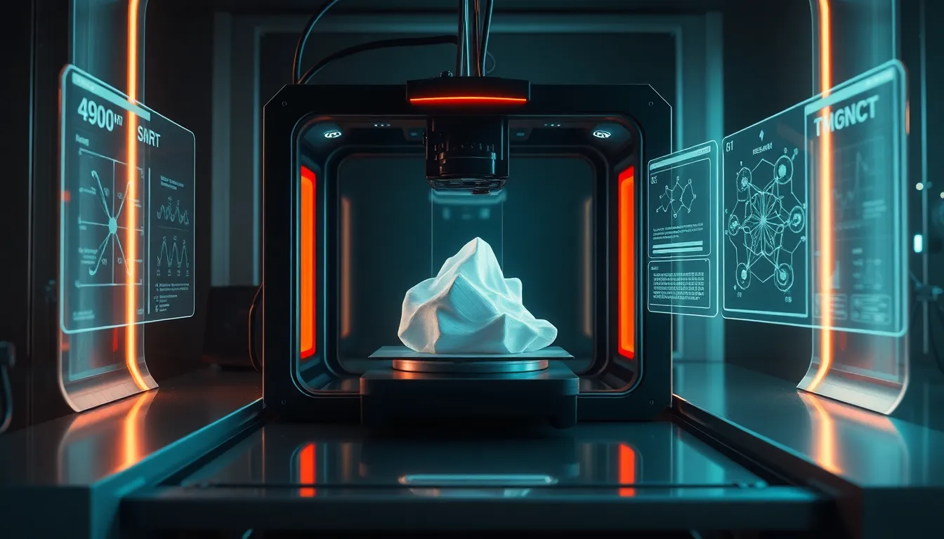 واکنش علمی مواد هوشمند در چاپ چهار‌بعدی