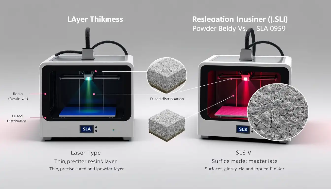 تحلیل خطاهای ابعادی در SLS