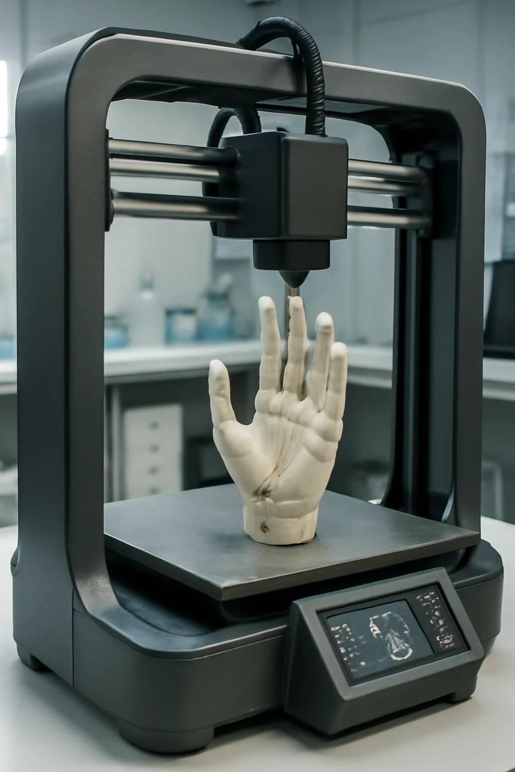 چاپ سهبعدی دست مصنوعی در محیط آزمایشگاهی مدرن | 3dbama