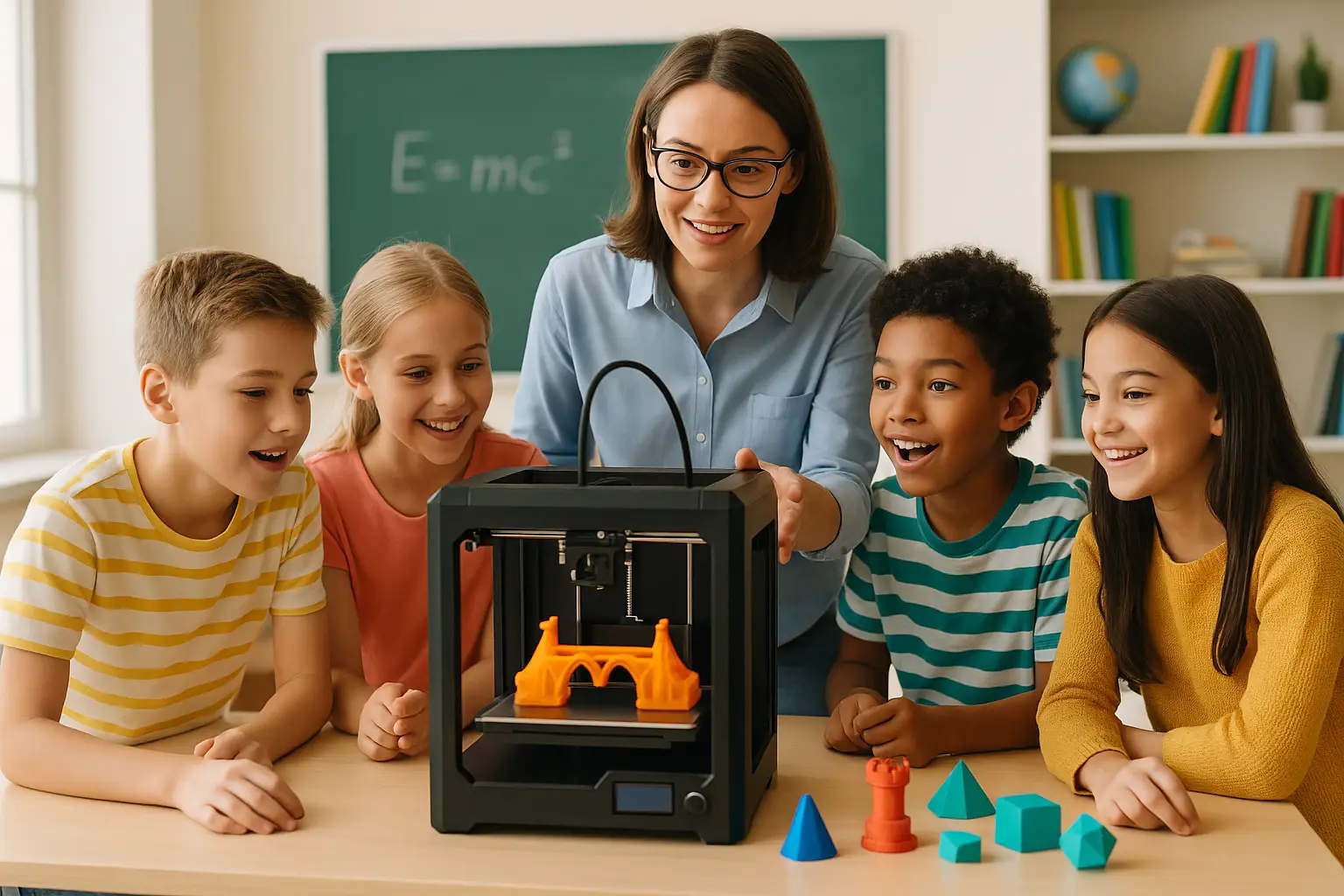 نقش چاپ سه بعدی در آموزش و پرورش نسل خلاق آینده- 3d باما