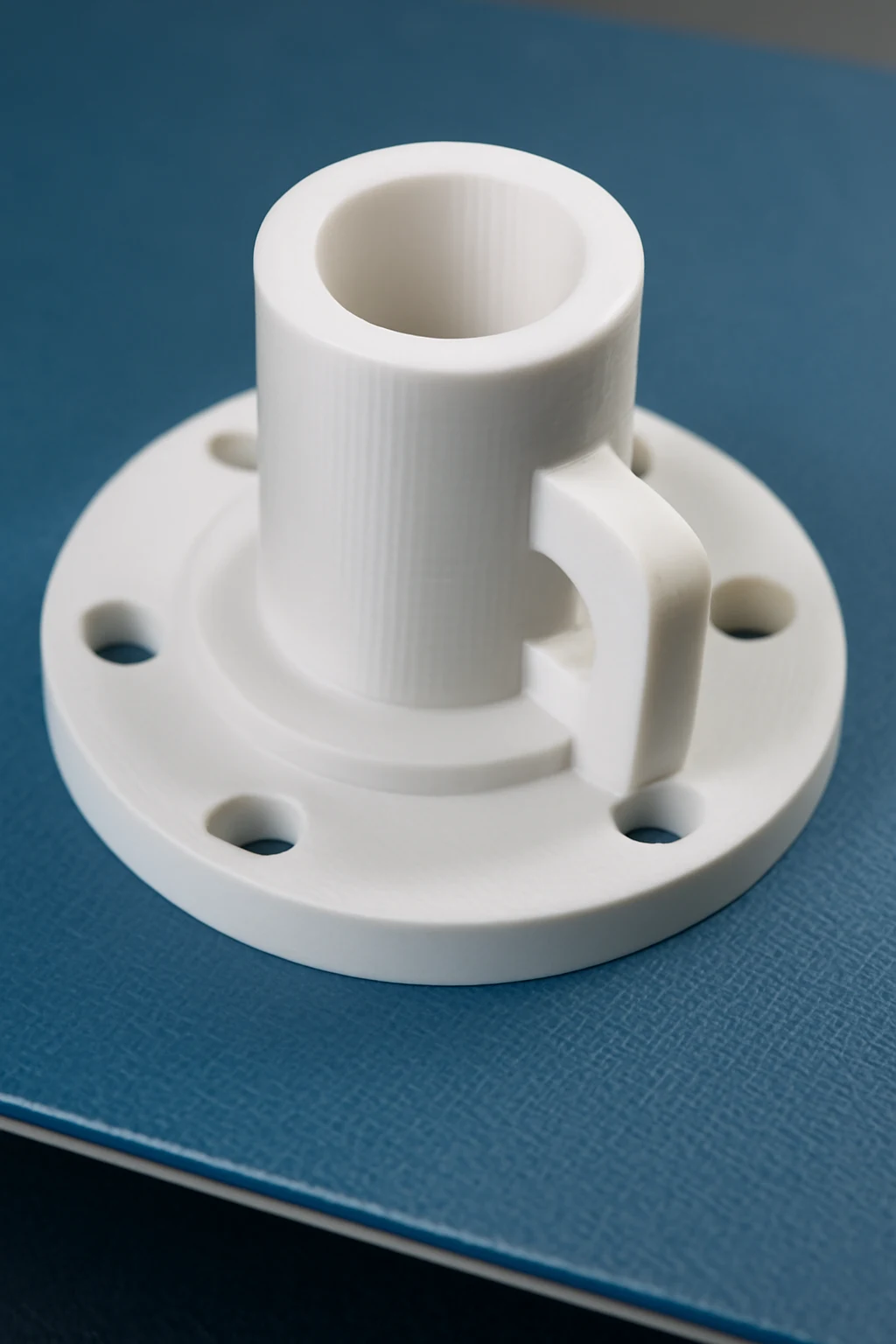 بستر پرینتر ۳D با فیلامنت PLA و لایه‌های صاف | 3dbama